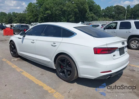 2018 Audi A5 2.0T Premium z USA, uszkodzony, nr VIN WAUENCF56JA015171